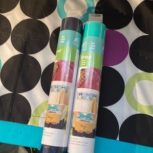 Cricut vinyl 2 rolls new with tags 12x48 each